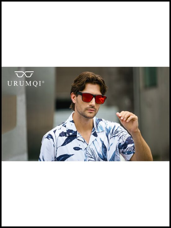 Polarized Fit Over Sunglasses Oversized Square UV400 Protection main image 6